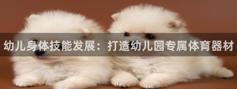 富联平台官网首页：幼儿身体技能发展：打造幼儿园专属体