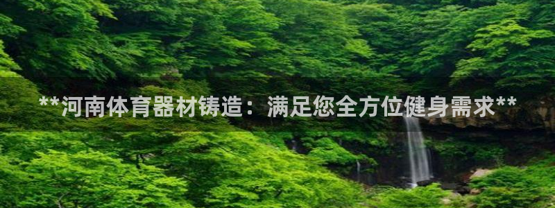 富联智能工坊：**河南体育器材铸造：满足您全方位健身