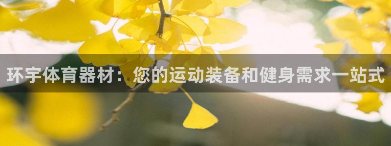 富联平台网站：环宇体育器材：您的运动装备和健身需求一