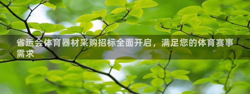 富联平台马 411O31 富联：省运会体育器材采购招
