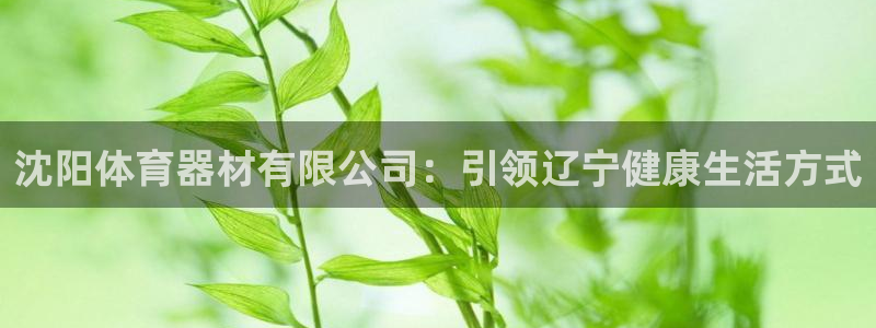 富联娱乐平台开户条件要求：沈阳体育器材有限公司：引领