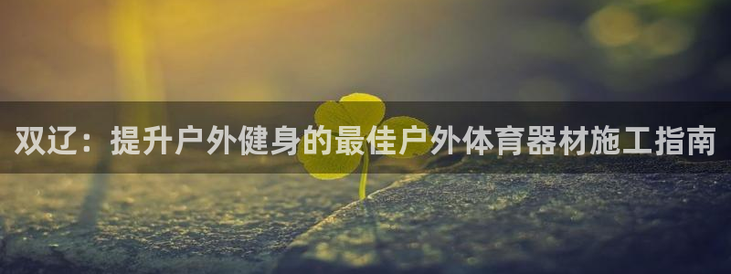 富联申购可以赚多少钱：双辽：提升户外健身的最佳户外体